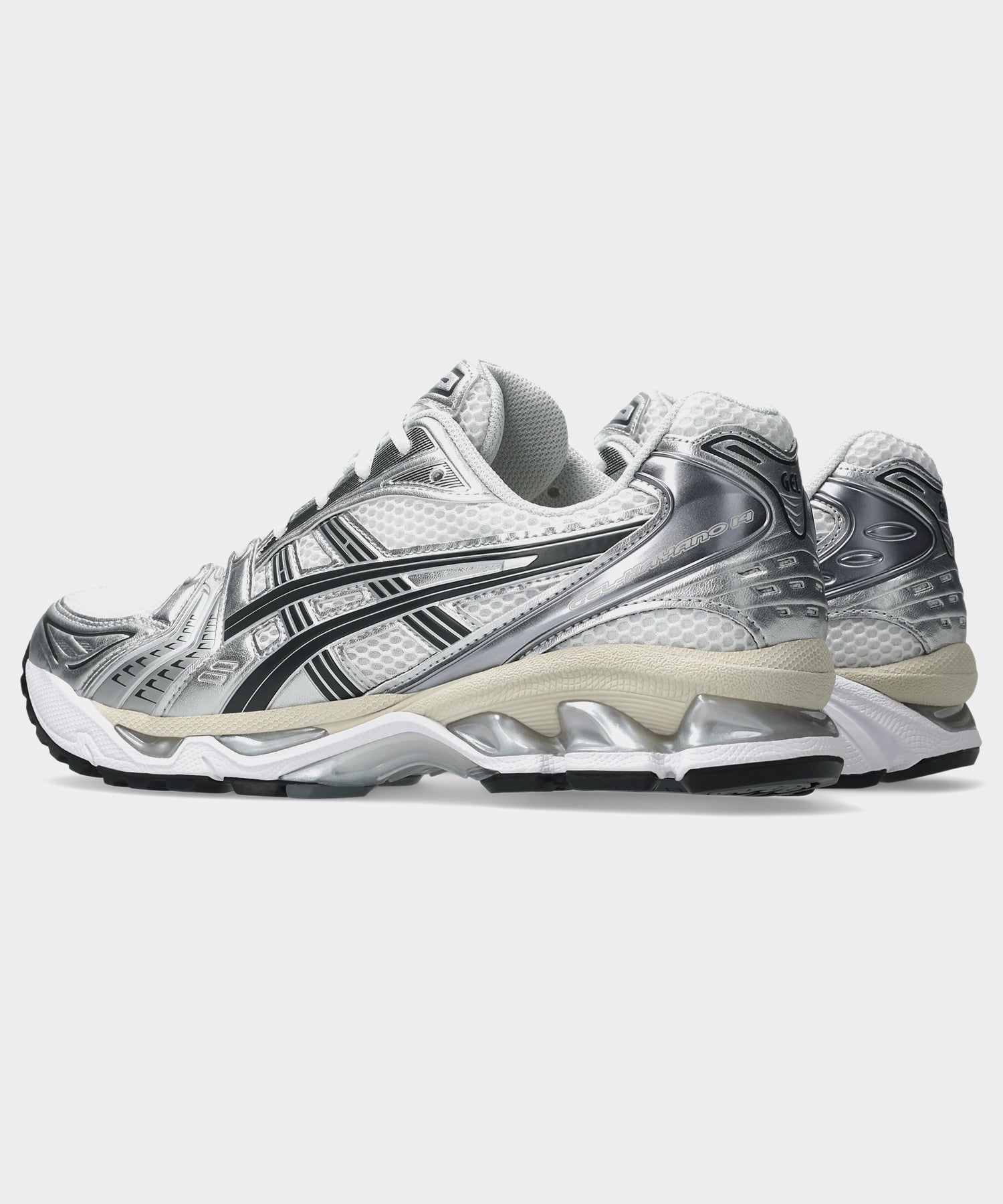 Asics Gel-Kayano 14 Sneaker in White/Graphite Grey - Image 5