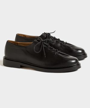 Jacques Solovi??re Edouard Lace-Up Dress Shoe in Black Calf