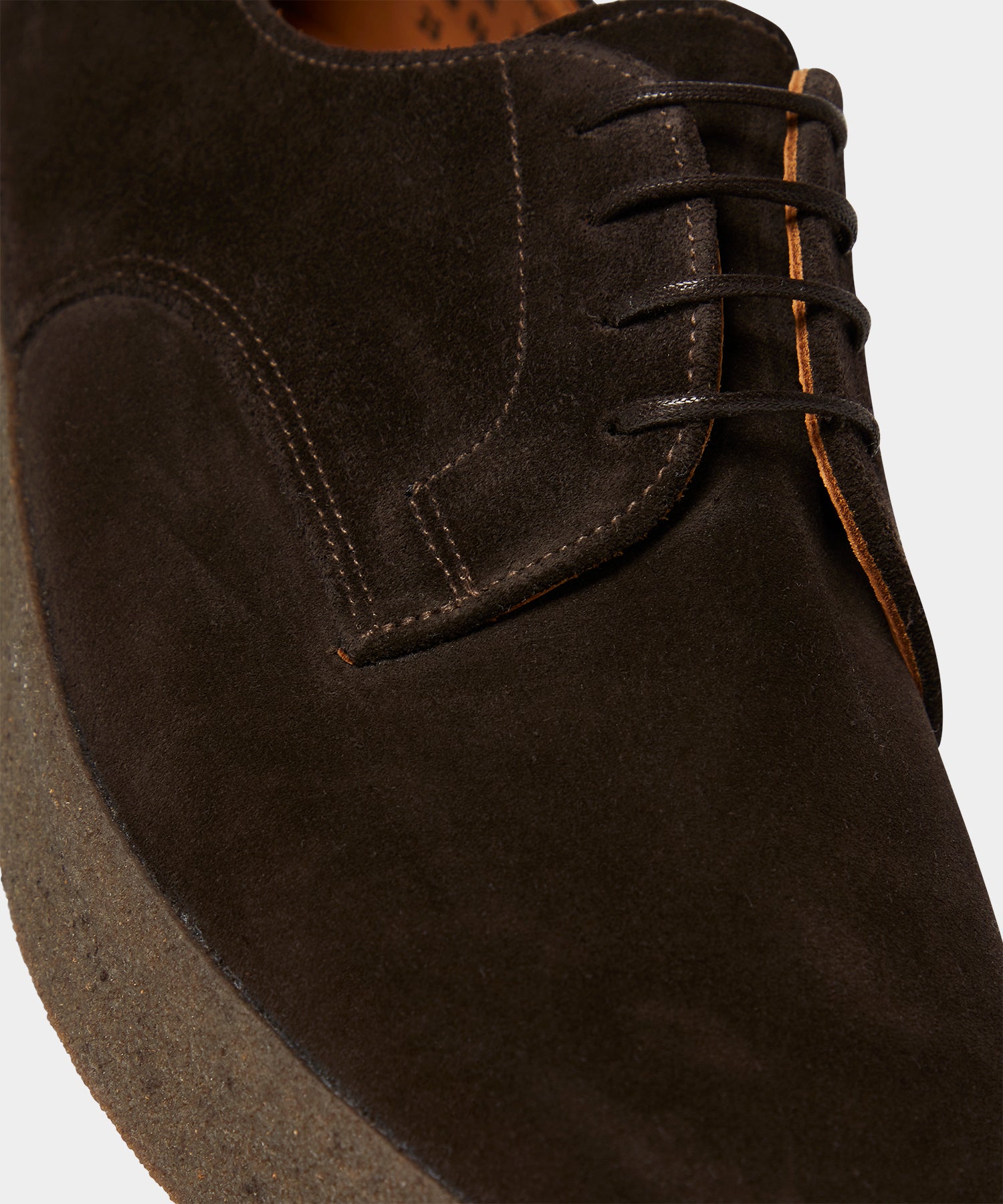 Sanders Suede Vamp Gibson Dress Shoe - Image 3