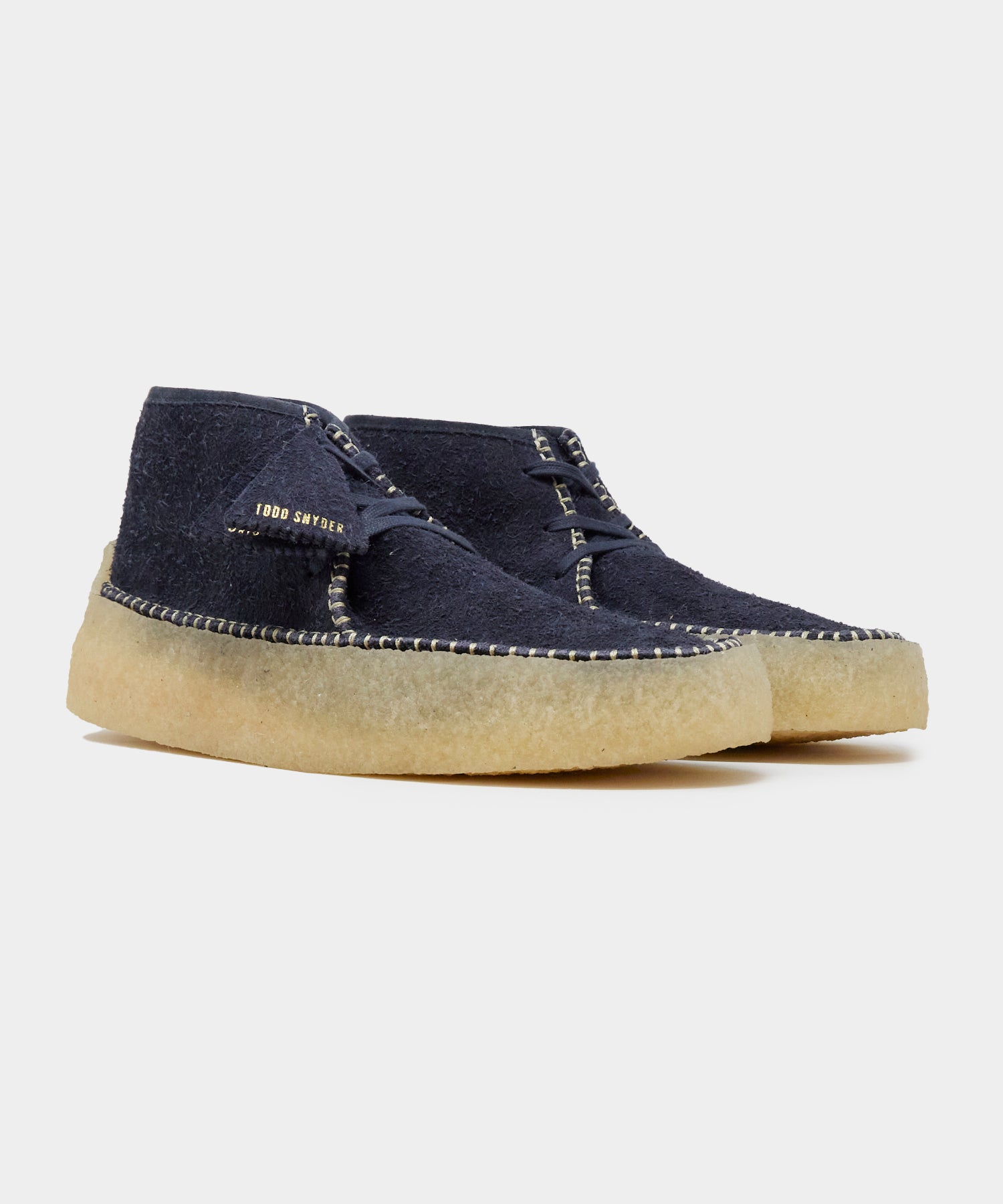 Todd Snyder X Clarks Originals Caravan Boot in Navy - Image 3