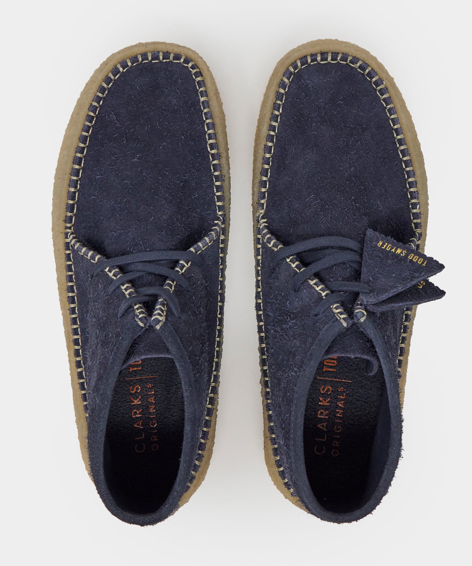 Todd Snyder X Clarks Originals Caravan Boot in Navy - Image 4