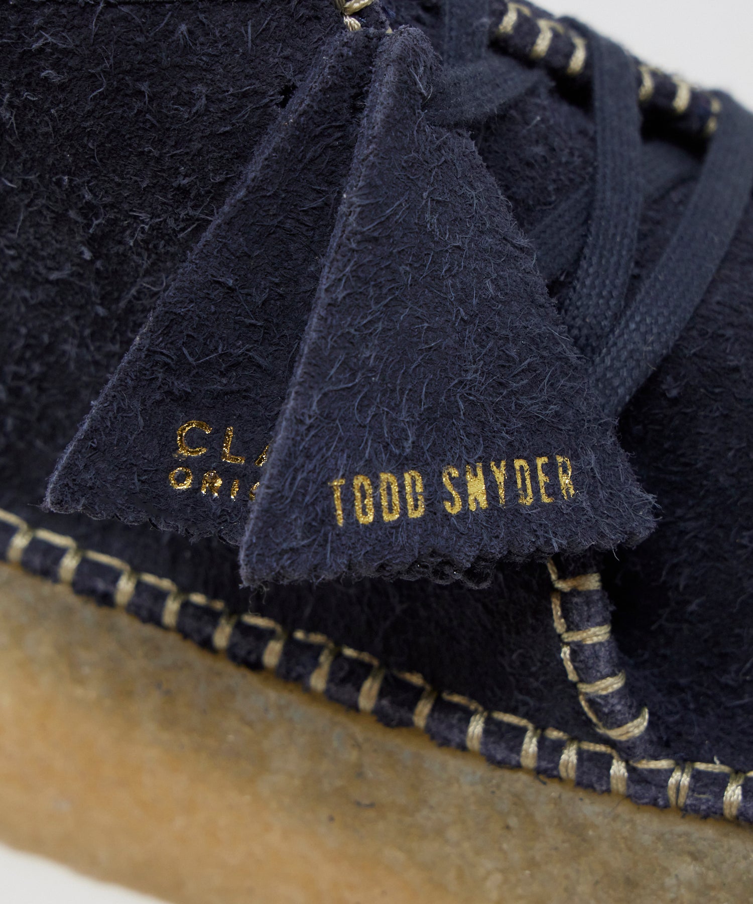 Todd Snyder X Clarks Originals Caravan Boot in Navy - Image 6