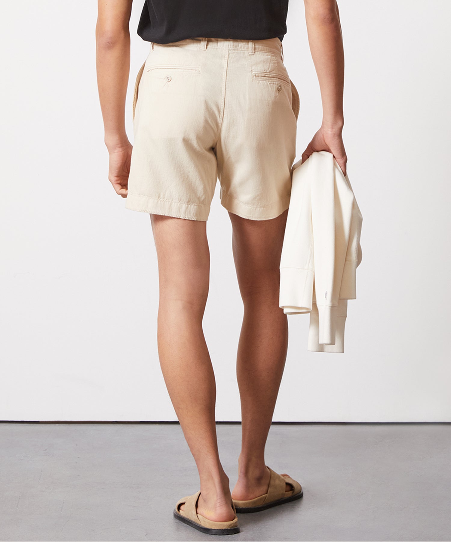 7 Cotton-Linen Hudson Short - Image 3