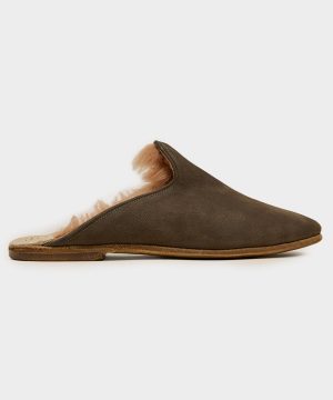 Sabah Baba Shearling Slide