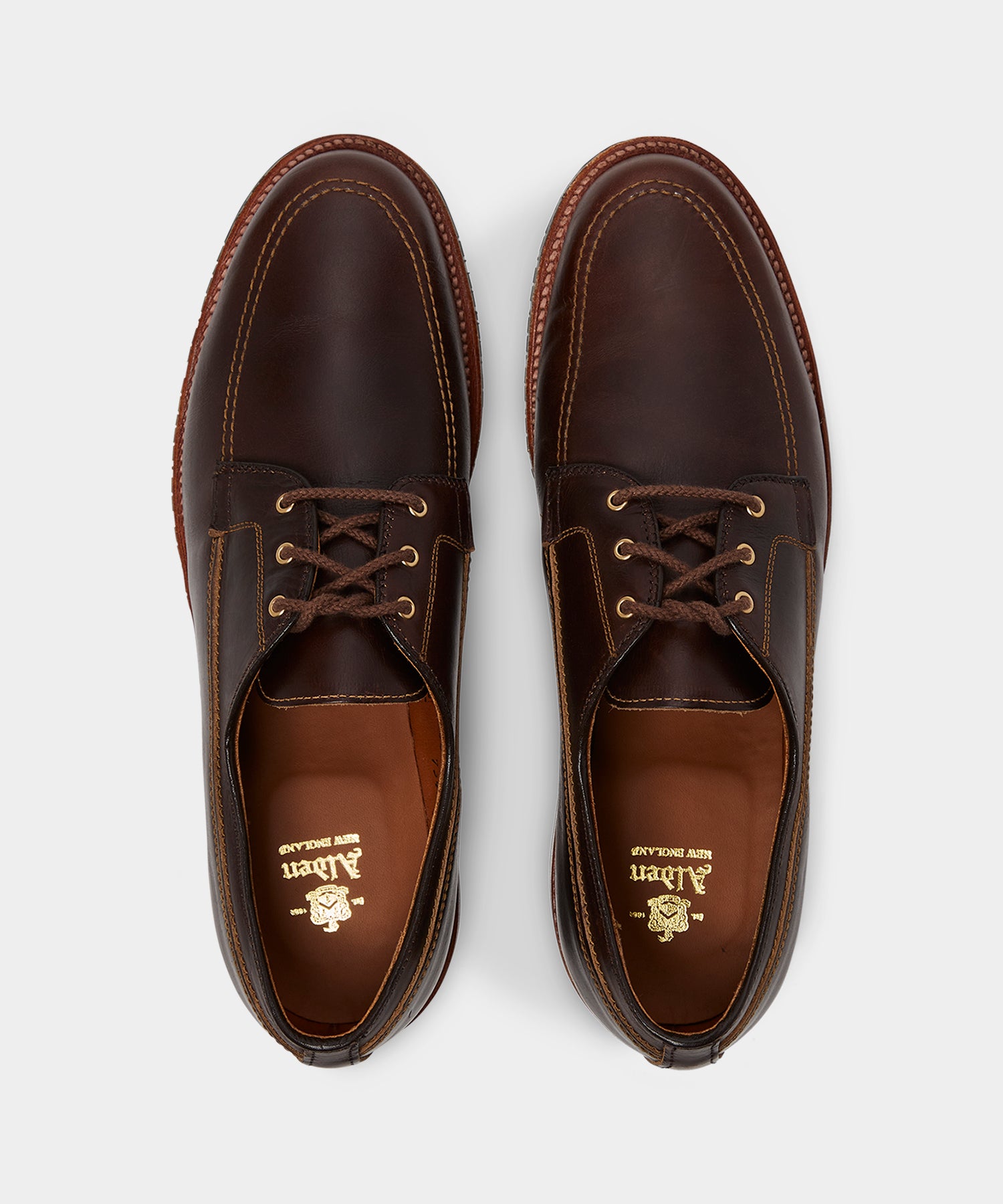 Alden Mocc Toe Leather Blucher - Image 4