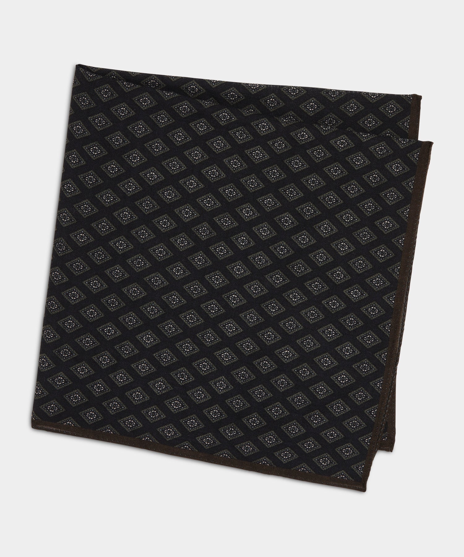 Italian Wool Diamond Neckerchief - Image 2