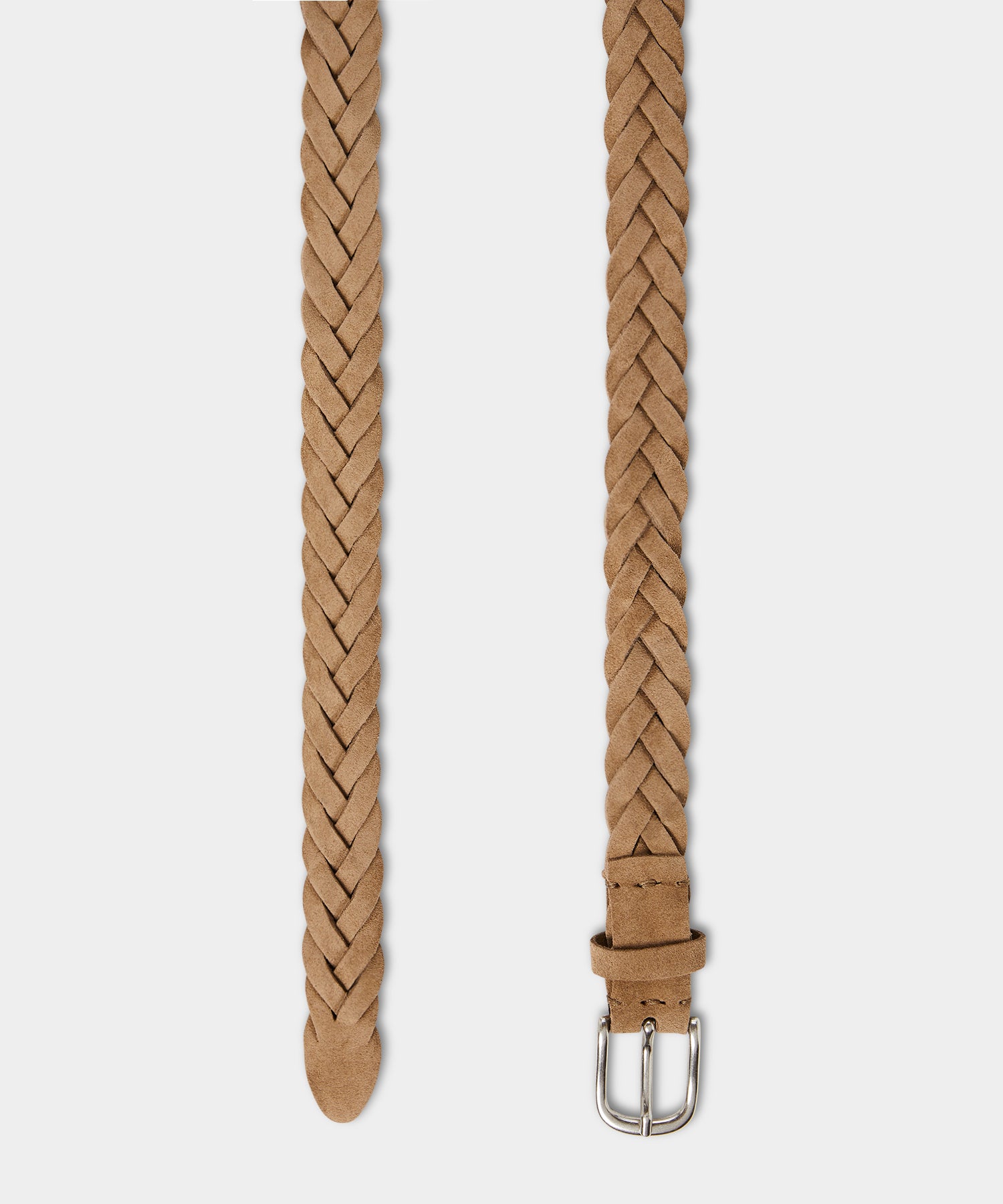 Italian Suede Braided Belt - Image 2