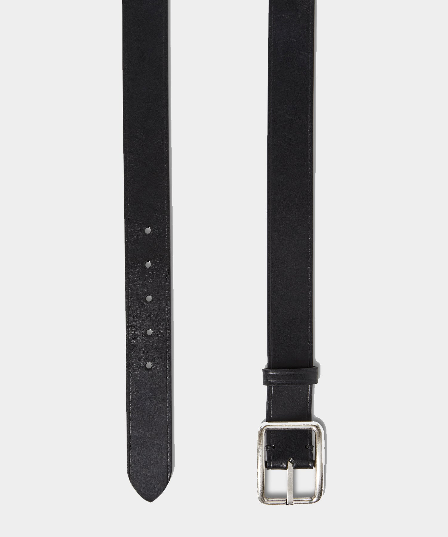 Italian Wide Leather Belt - Image 2