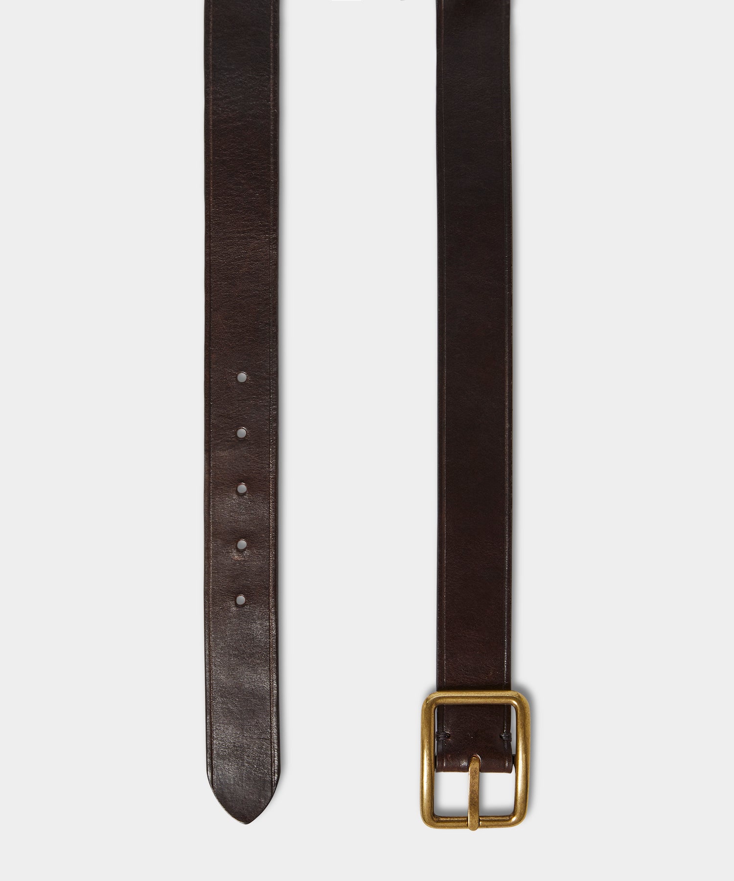 Italian Wide Leather Belt - Image 2