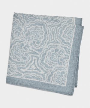 Paisley Fan Pocket Square