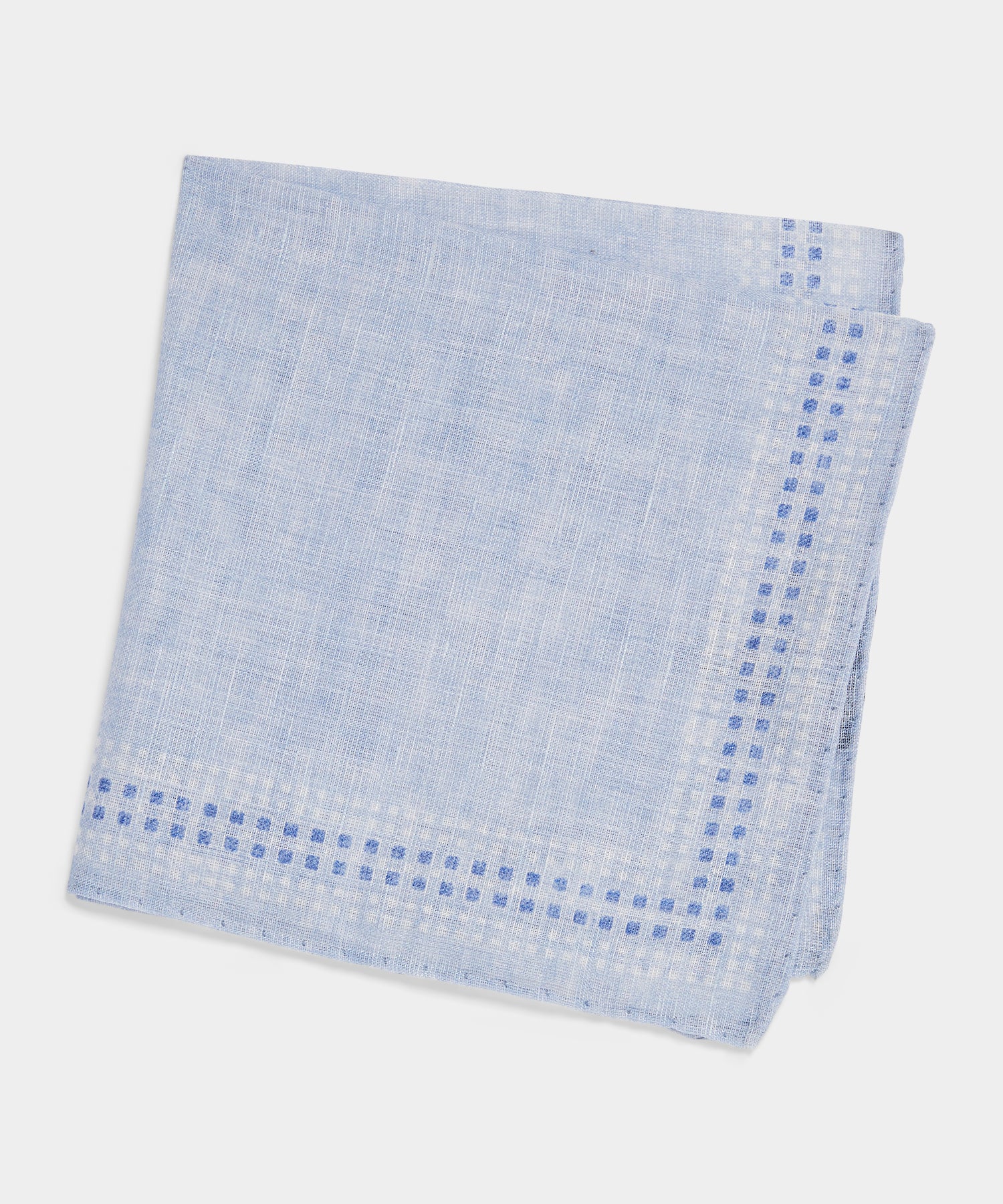 Tile Border Print Pocket Square