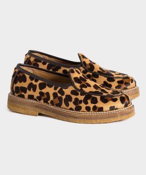 Jacques Solovi??re Alexis Hairy Calf Loafer