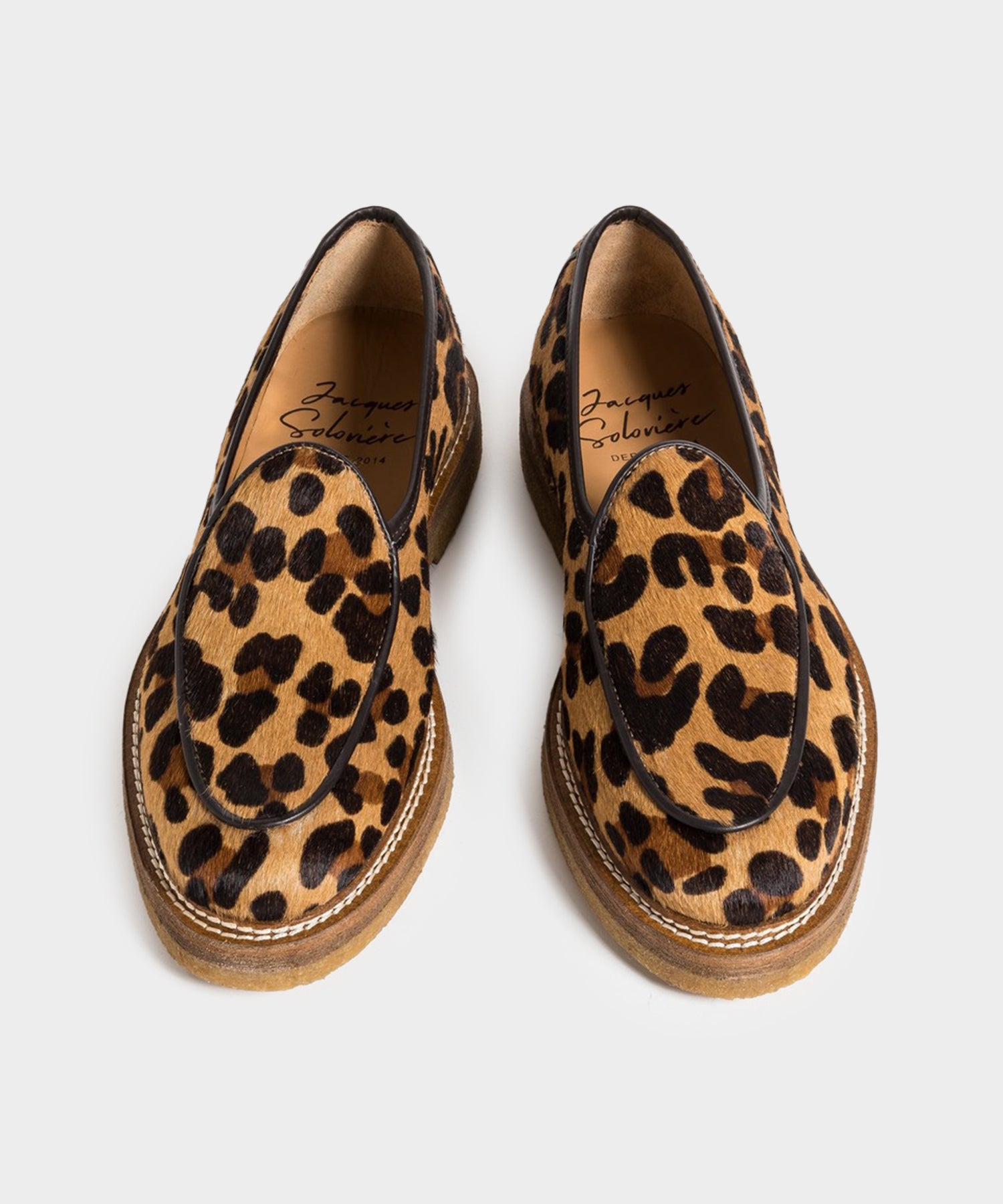 Jacques Solovi??re Alexis Hairy Calf Loafer - Image 2