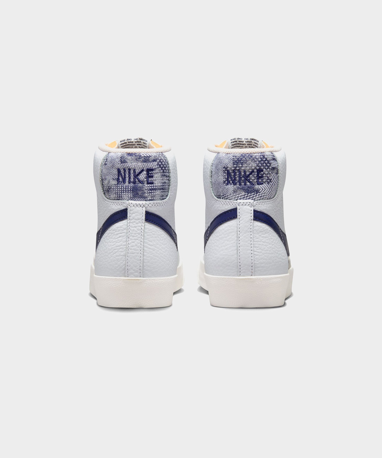 Nike Blazer Mid 77 White/Navy - Image 5