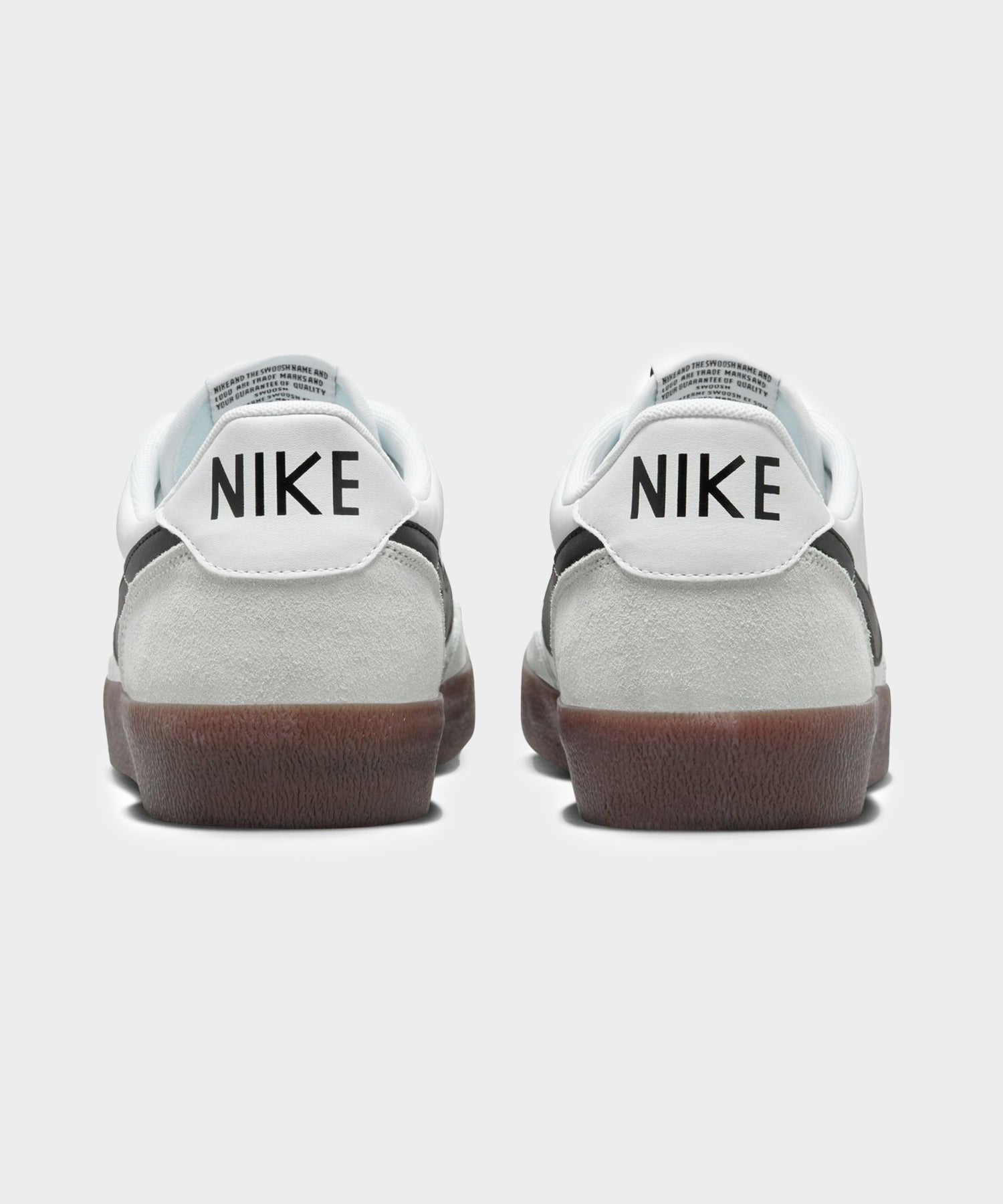 Nike Leather Killshot 2 in Black & Light Silver - Image 4