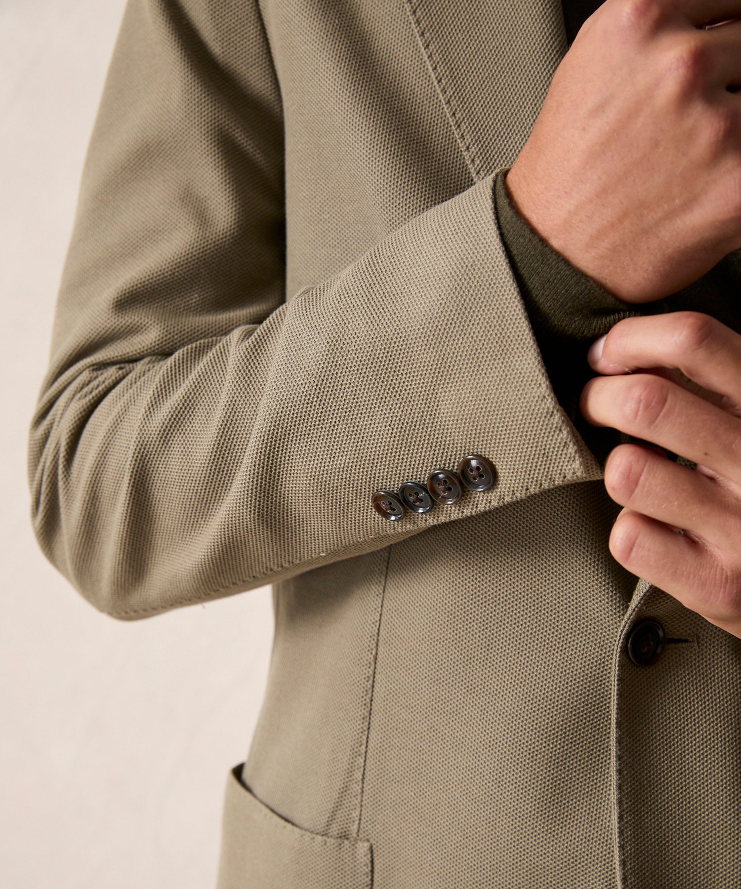 Italian Knit Sport Coat - Image 7