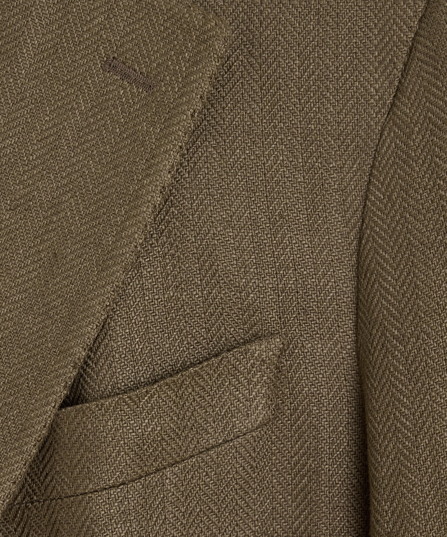 Italian Linen Herringbone Sport Coat - Image 7