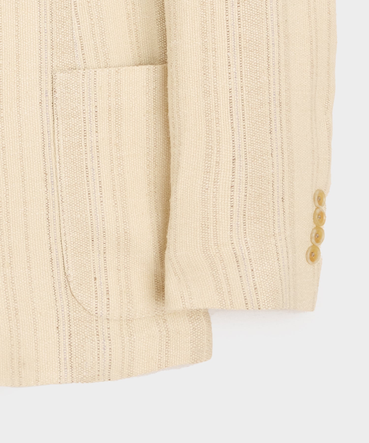 Italian Linen Silk Double Stripe Sport Coat - Image 8