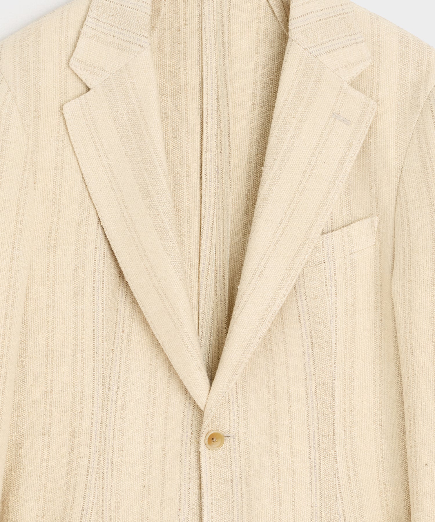 Italian Linen Silk Double Stripe Sport Coat - Image 7