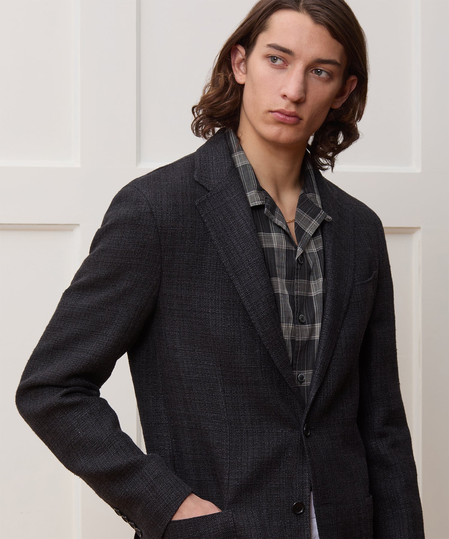 Italian Linen-Silk Donegal Sport Coat - Image 4