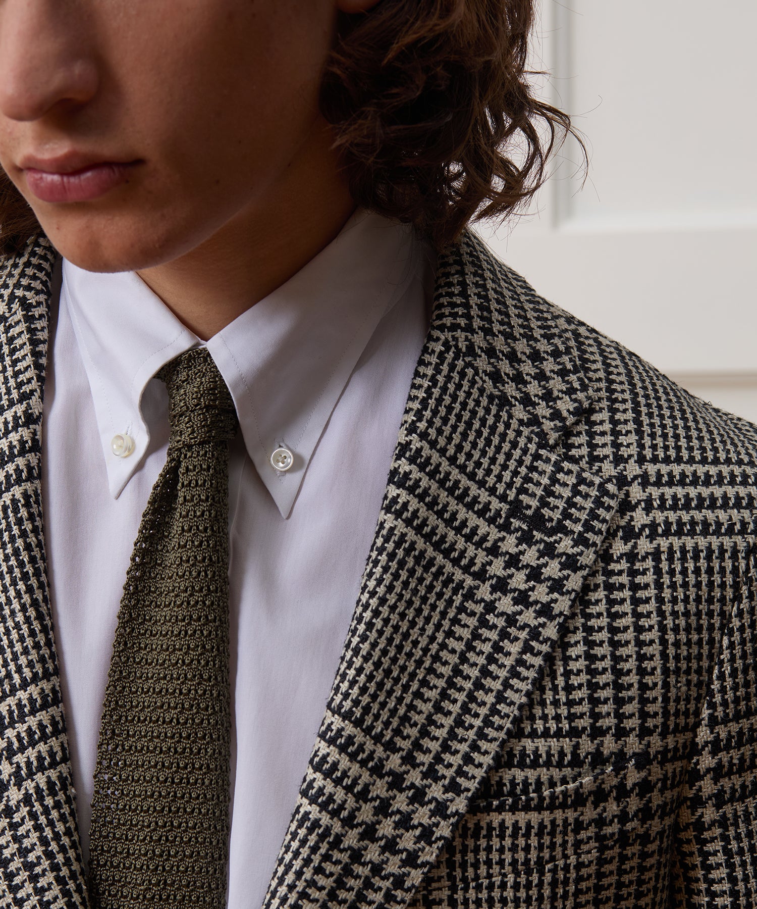 Cotton Poplin Button-Down Collar Dress Shirt - Image 5