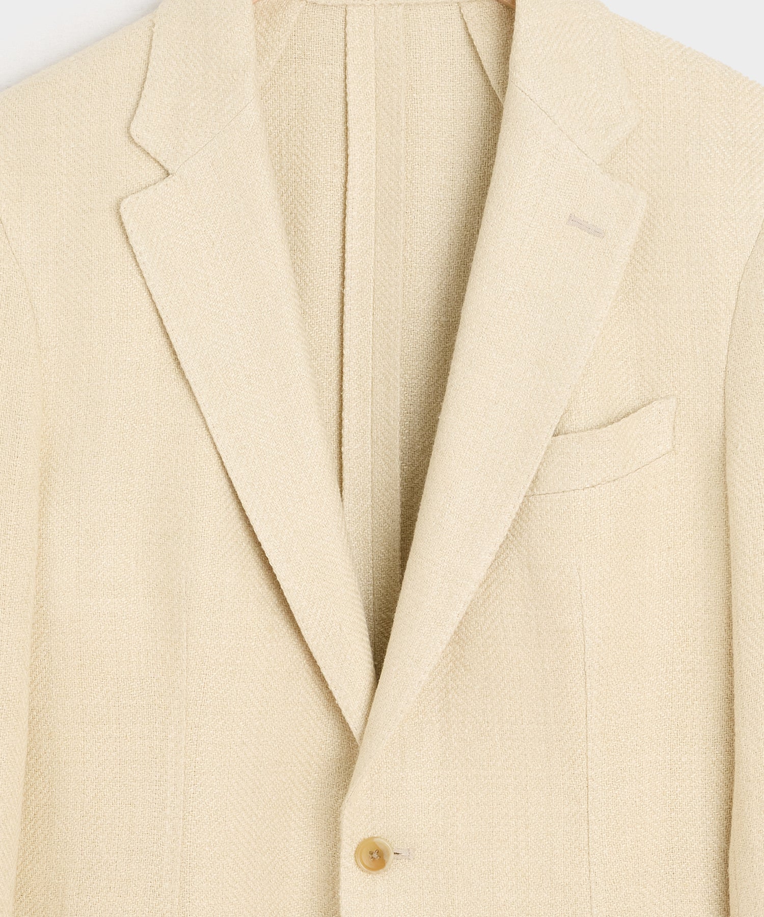 Italian Silk-Linen Herringbone Sport Coat - Image 7