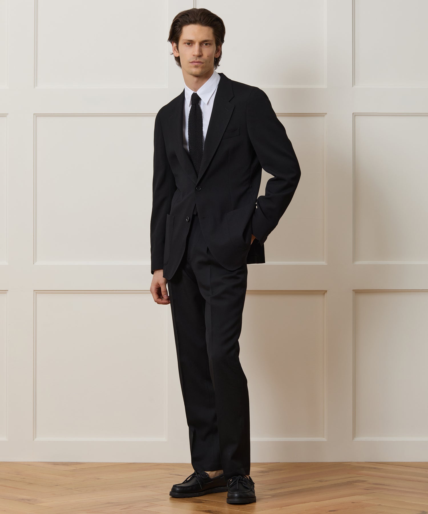 Italian Gabardine Side Tab Trouser - Image 3