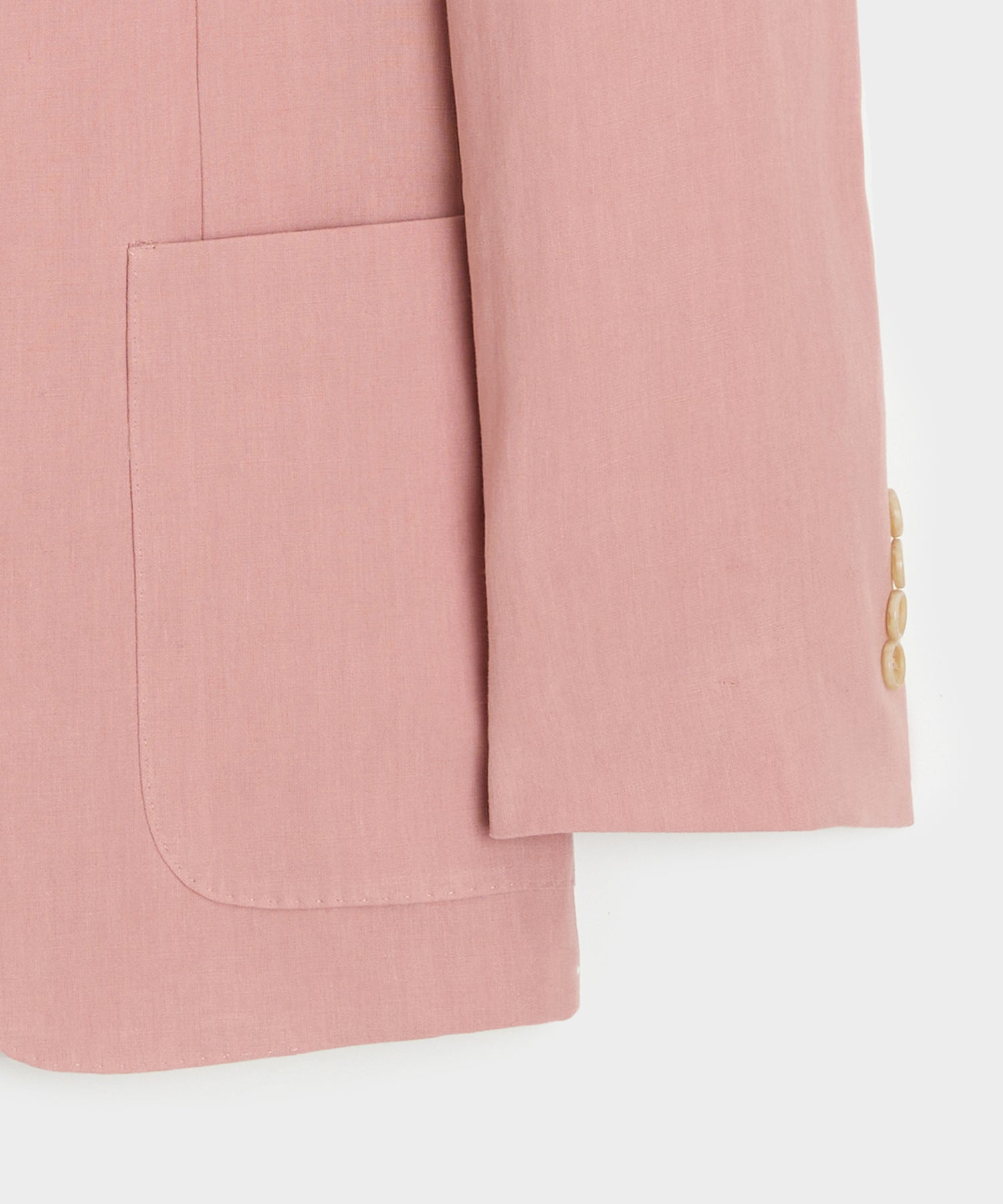 Italian Sueded Linen Madison Jacket - Image 7