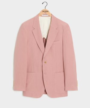 Italian Sueded Linen Madison Jacket