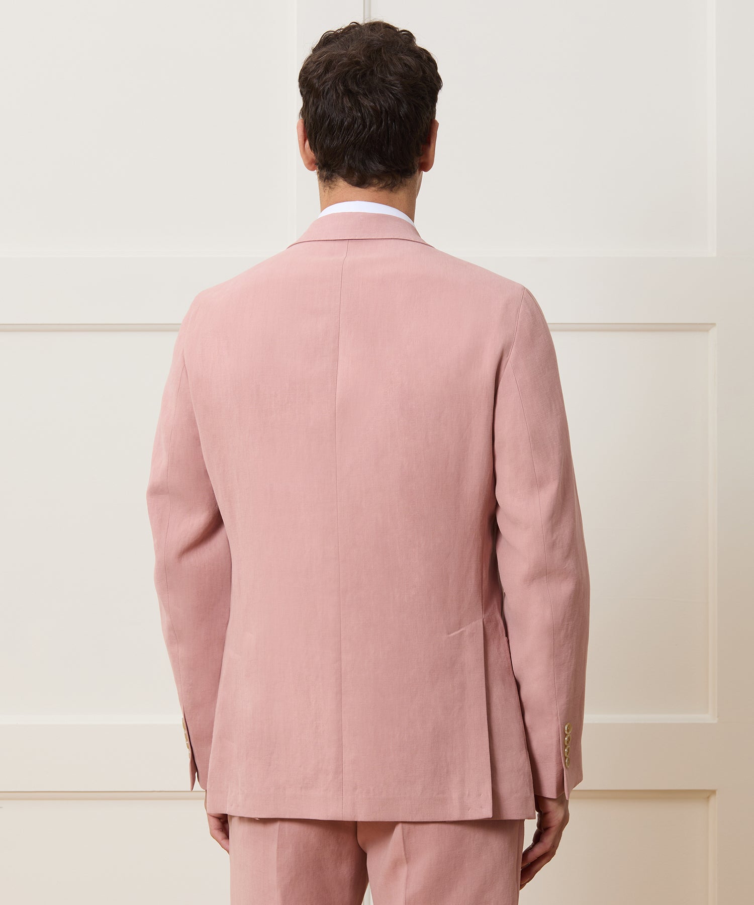 Italian Sueded Linen Madison Jacket - Image 5