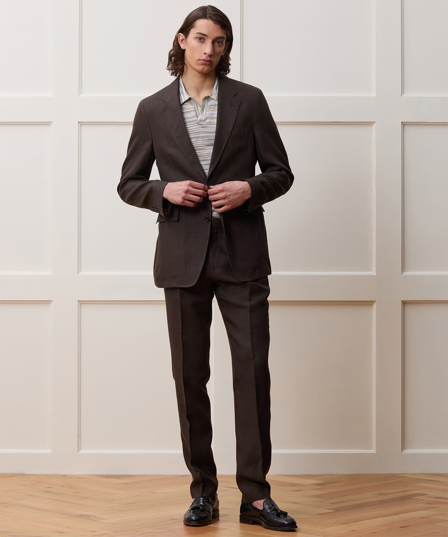 Italian Linen Sutton Trouser - Image 3