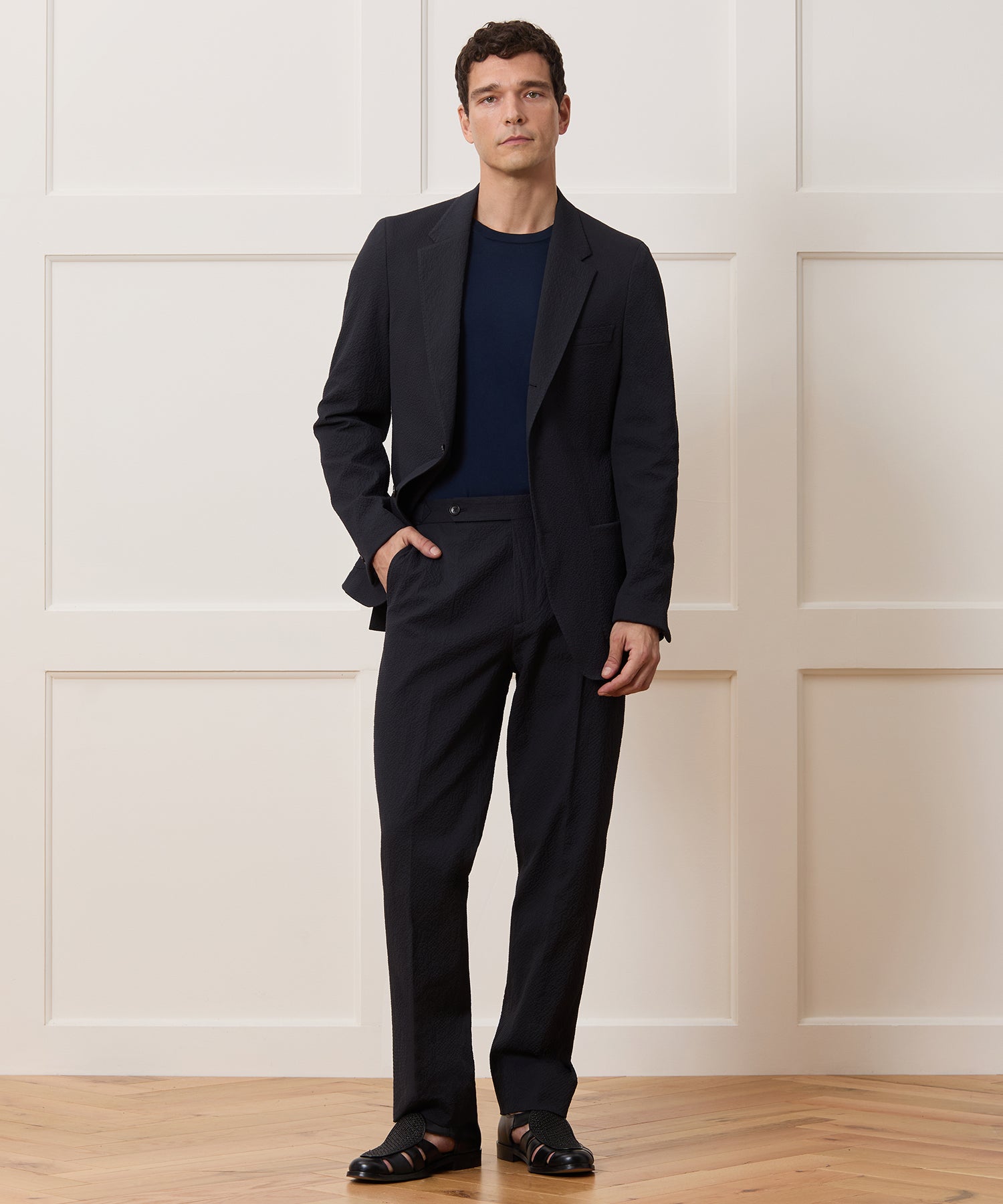 Italian Seersucker Madison Jacket - Image 4