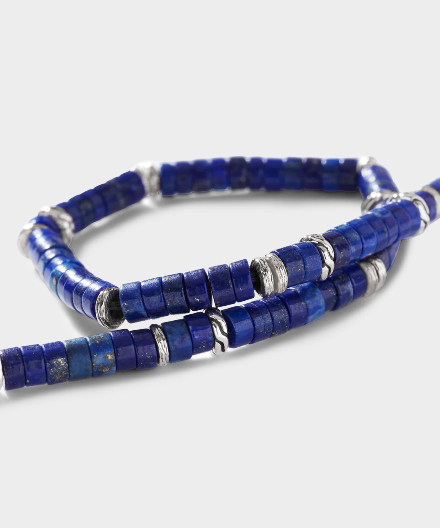 John Hardy Lapus Lazuli Heishi Bracelet - Image 2