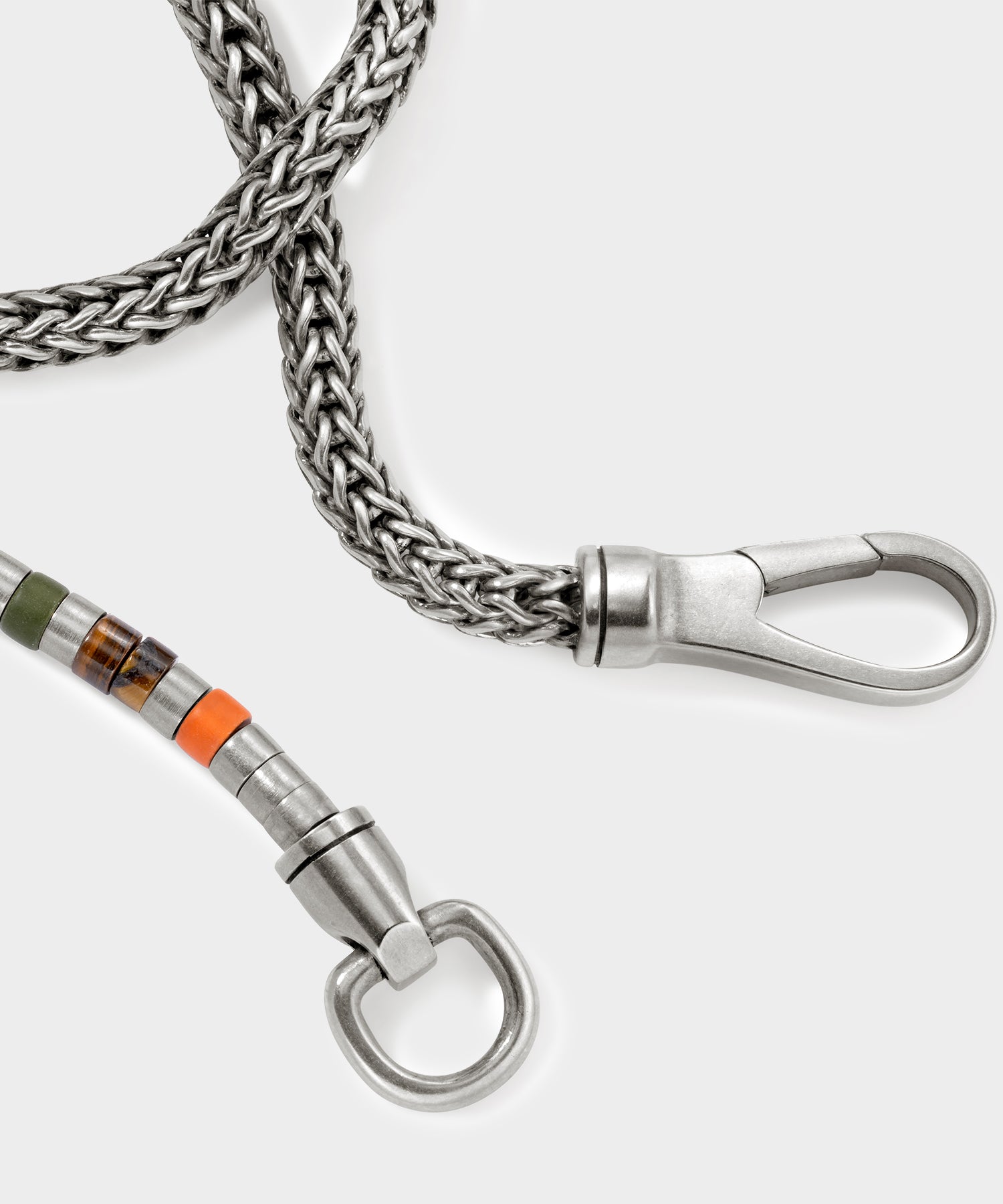 Todd Snyder x John Hardy Heishi Silver Double Wrap Bracelet - Image 5
