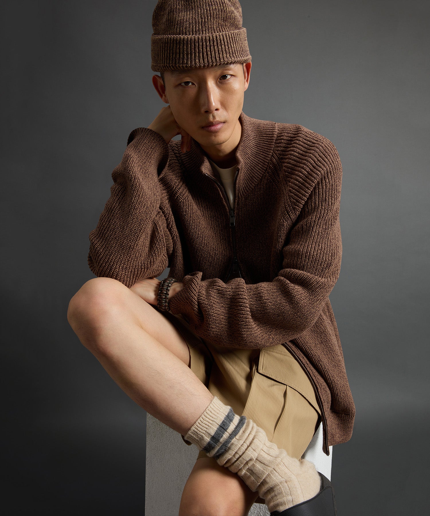 Todd Snyder x Woolrich Cotton Zip-Up Sweater - Image 5