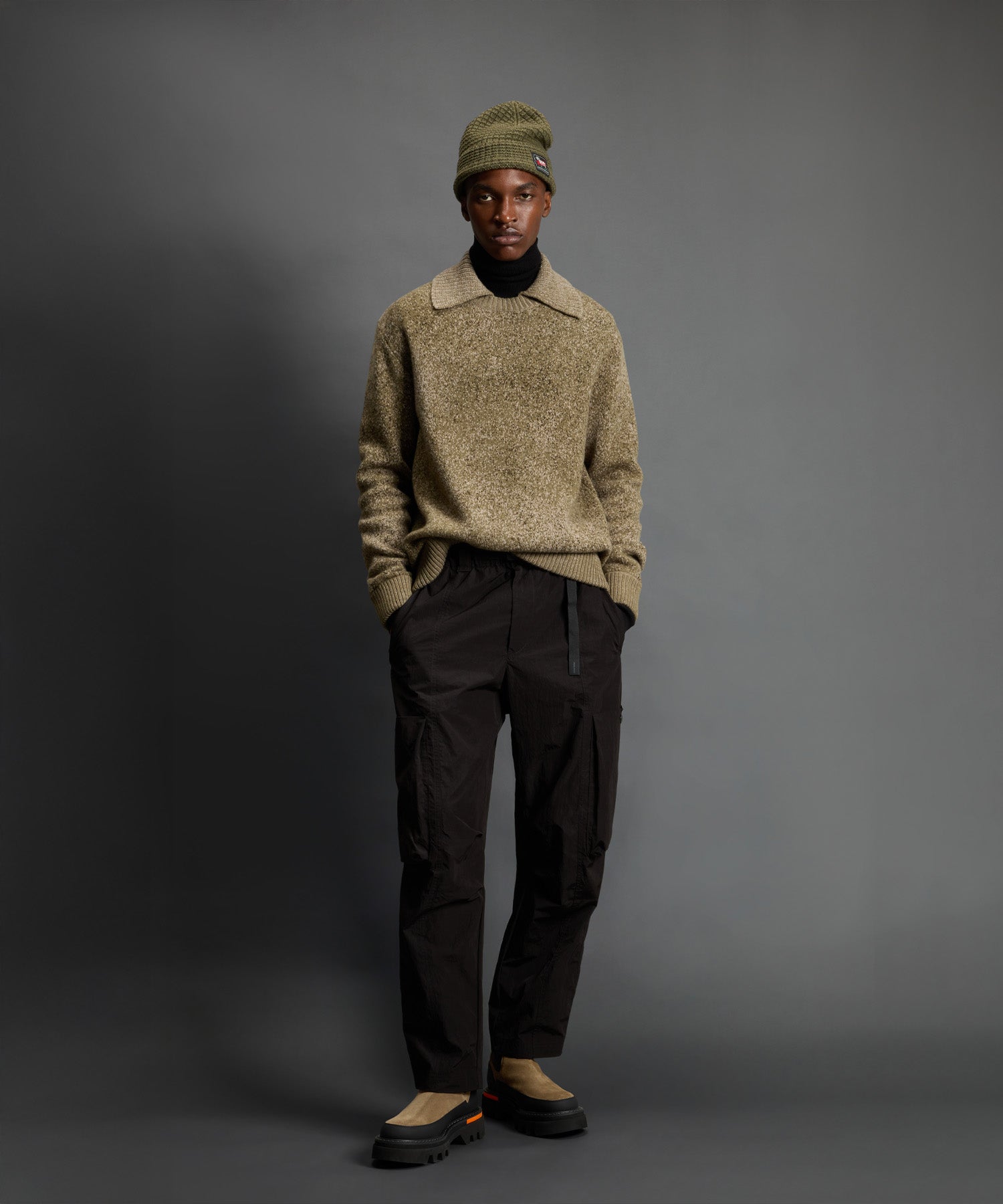 Todd Snyder x Woolrich Ram Collared Crewneck Sweater - Image 3