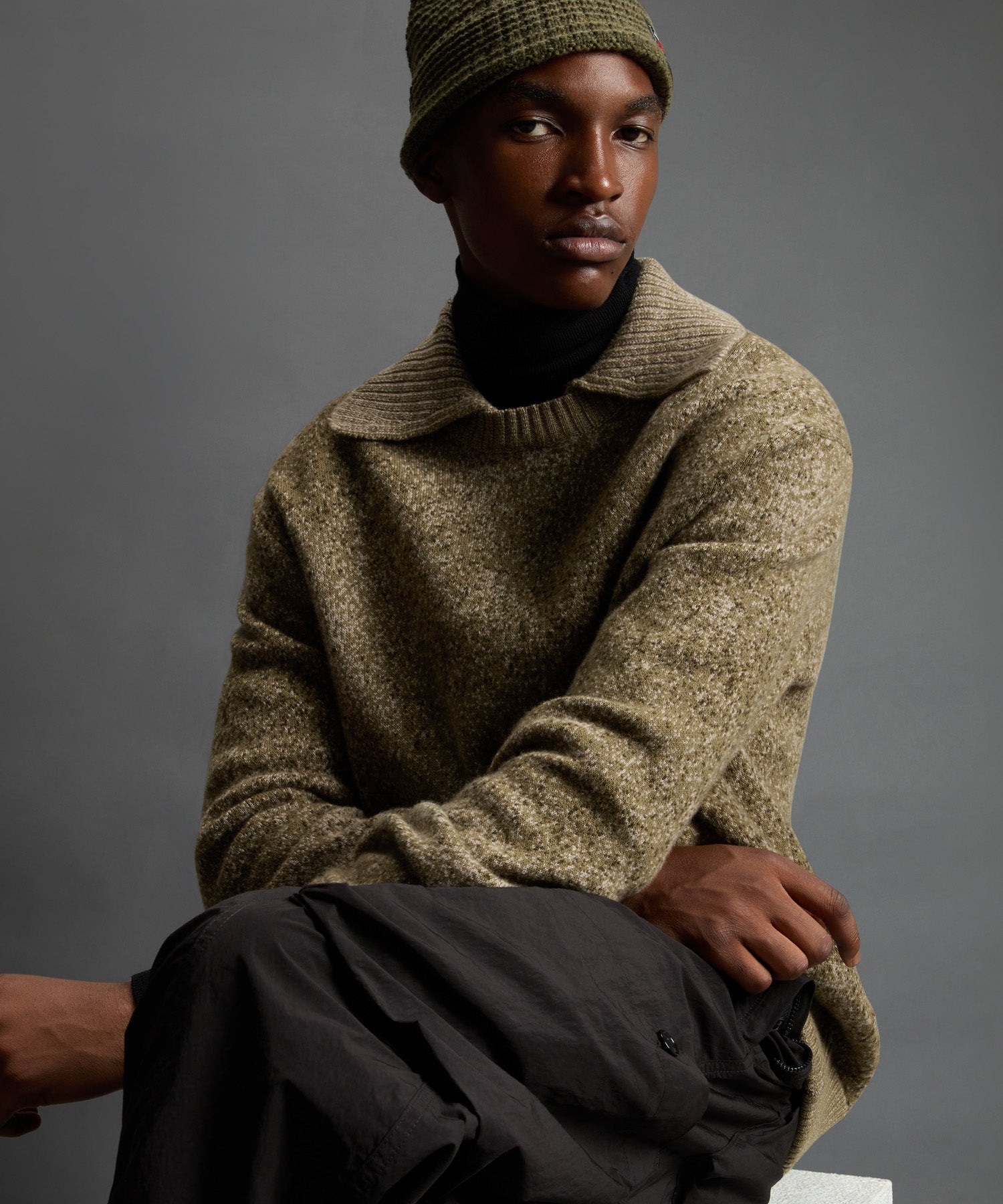 Todd Snyder x Woolrich Ram Collared Crewneck Sweater - Image 5