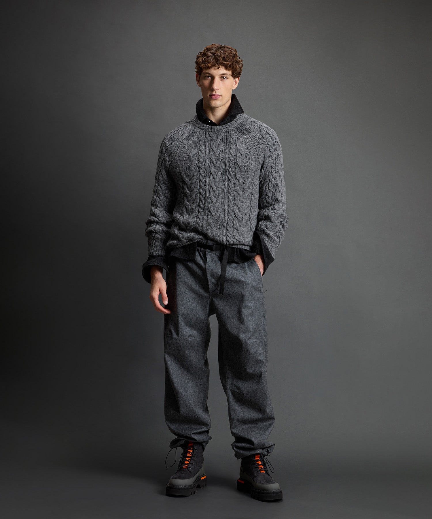 Todd Snyder x Woolrich Moulin?? Cable Knit Crewneck - Image 3
