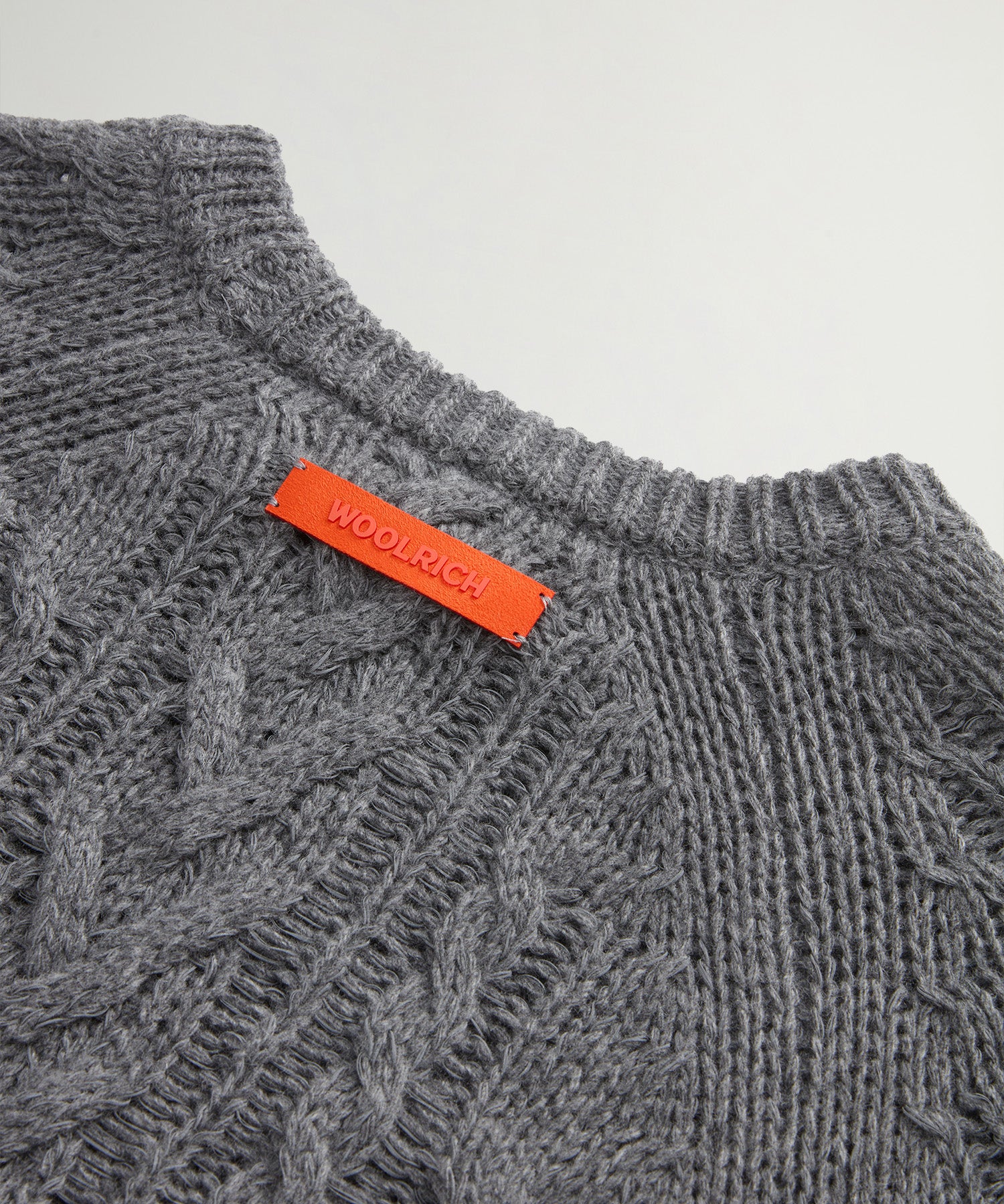 Todd Snyder x Woolrich Moulin?? Cable Knit Crewneck - Image 6