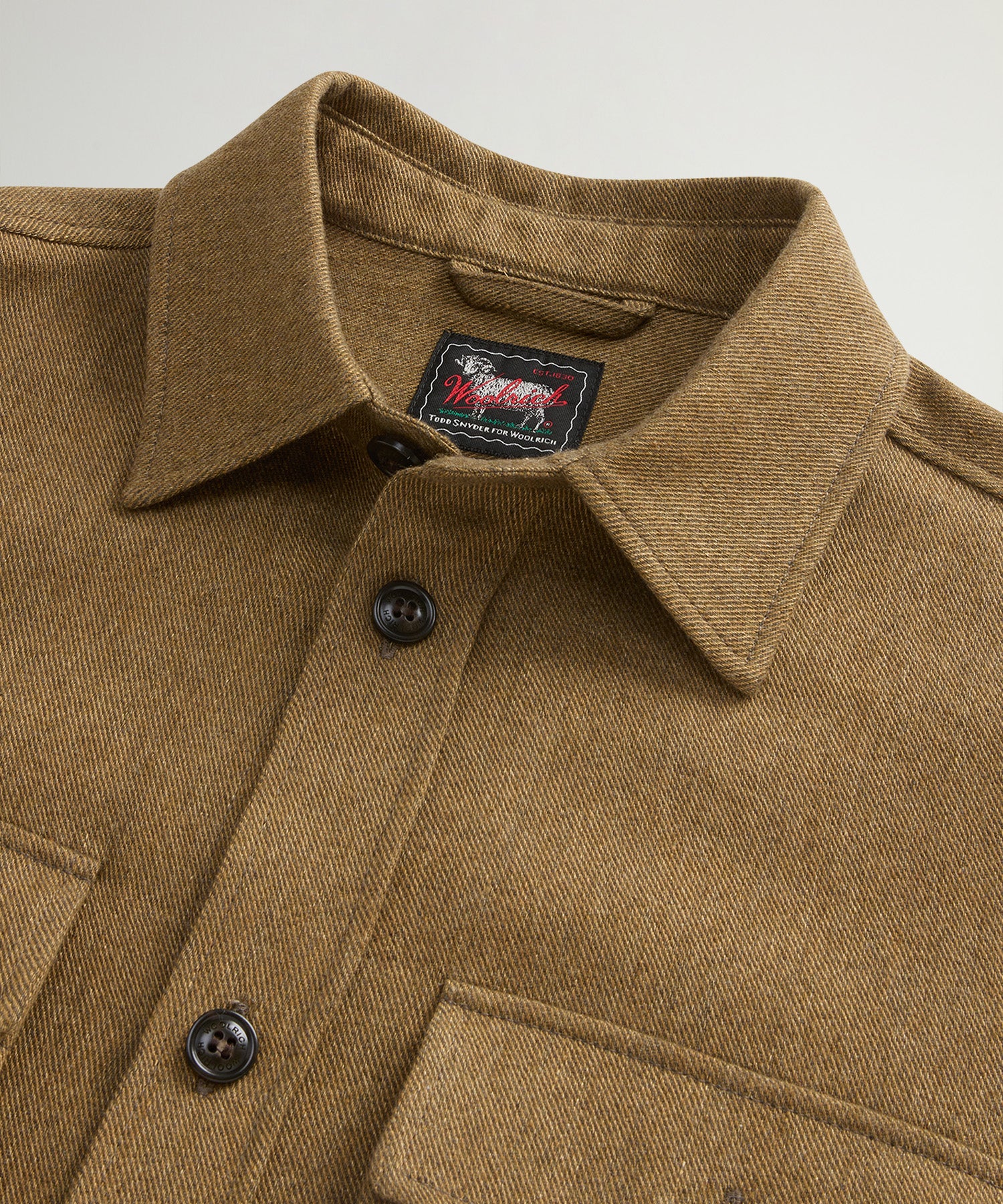 Todd Snyder x Woolrich Linen-Cashmere Overshirt - Image 6
