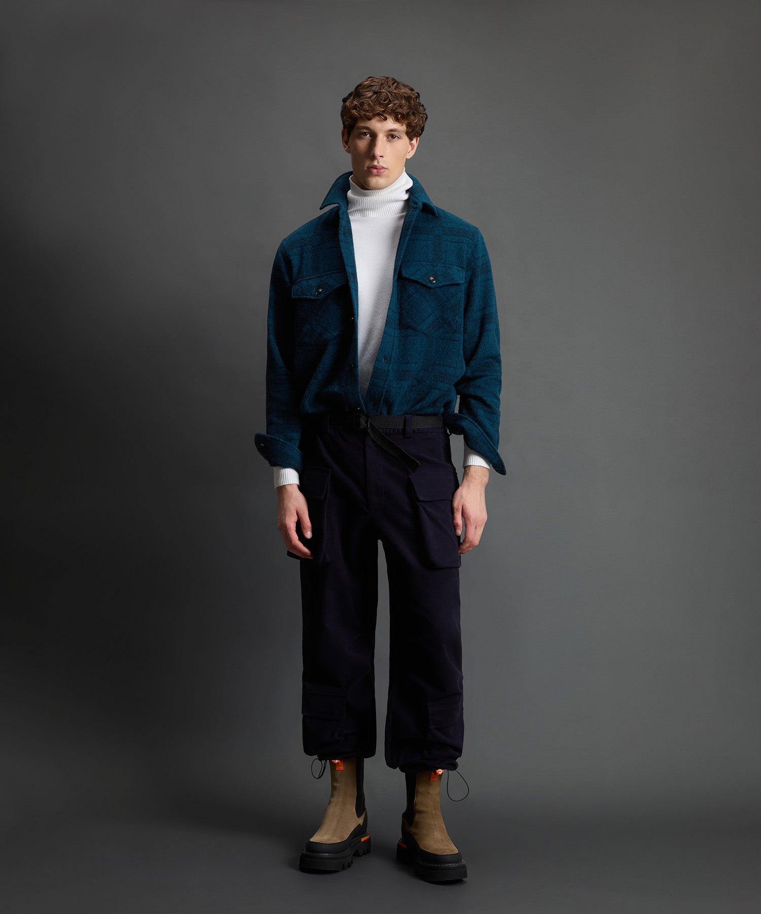 Todd Snyder x Woolrich Cashmere Plaid Overshirt - Image 3