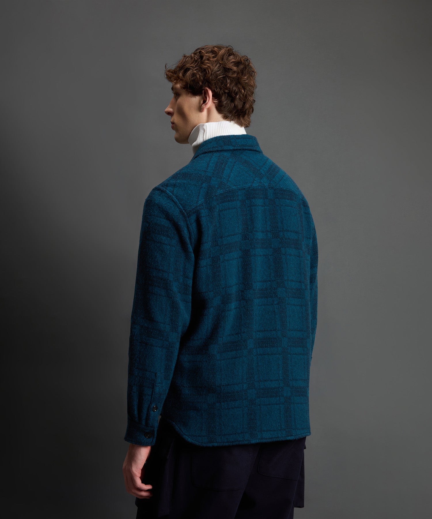 Todd Snyder x Woolrich Cashmere Plaid Overshirt - Image 4