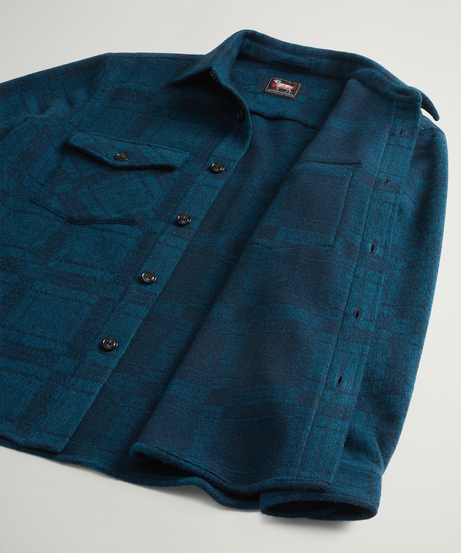 Todd Snyder x Woolrich Cashmere Plaid Overshirt - Image 8