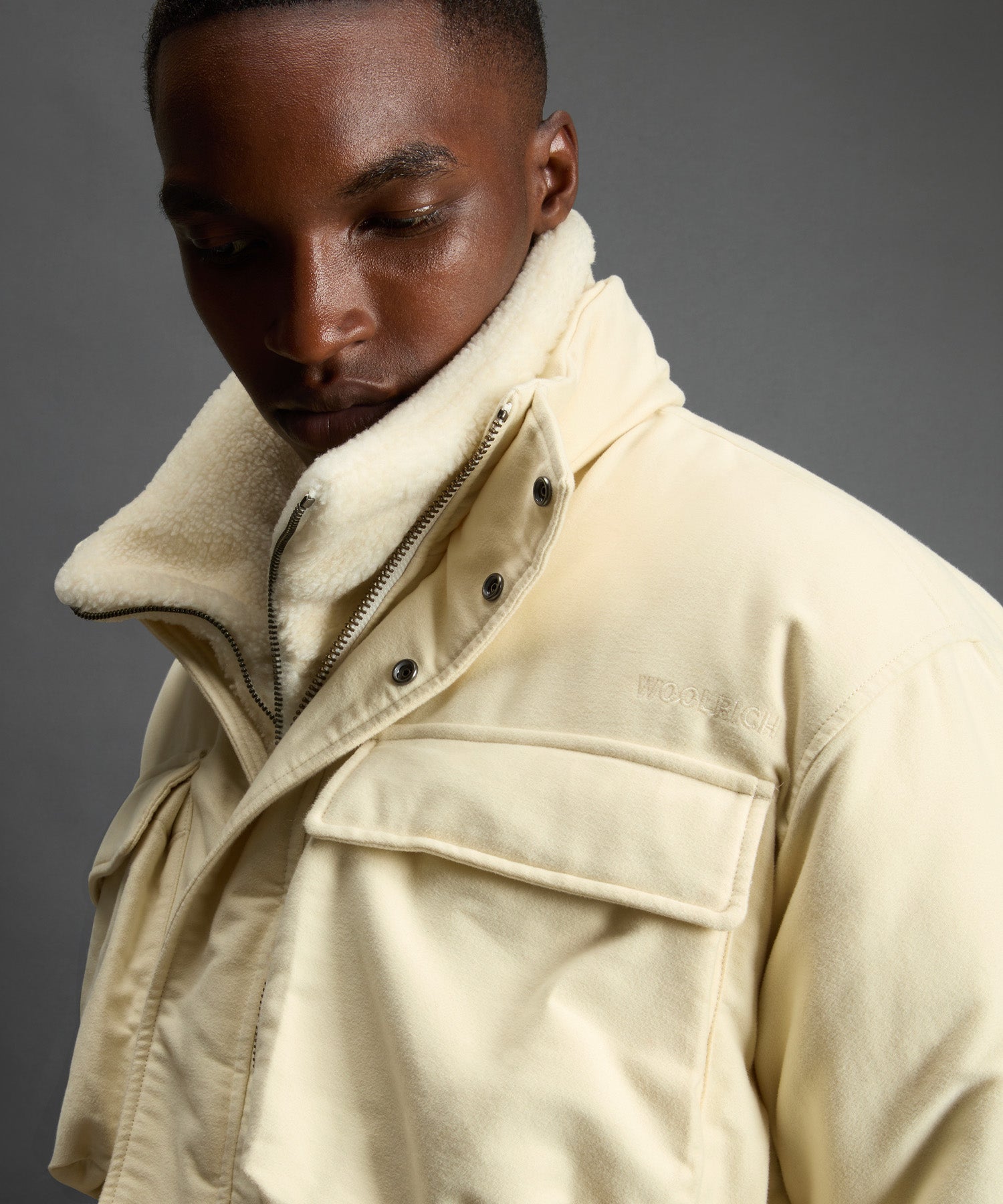 Todd Snyder x Woolrich Moleskin Technical Jacket - Image 5