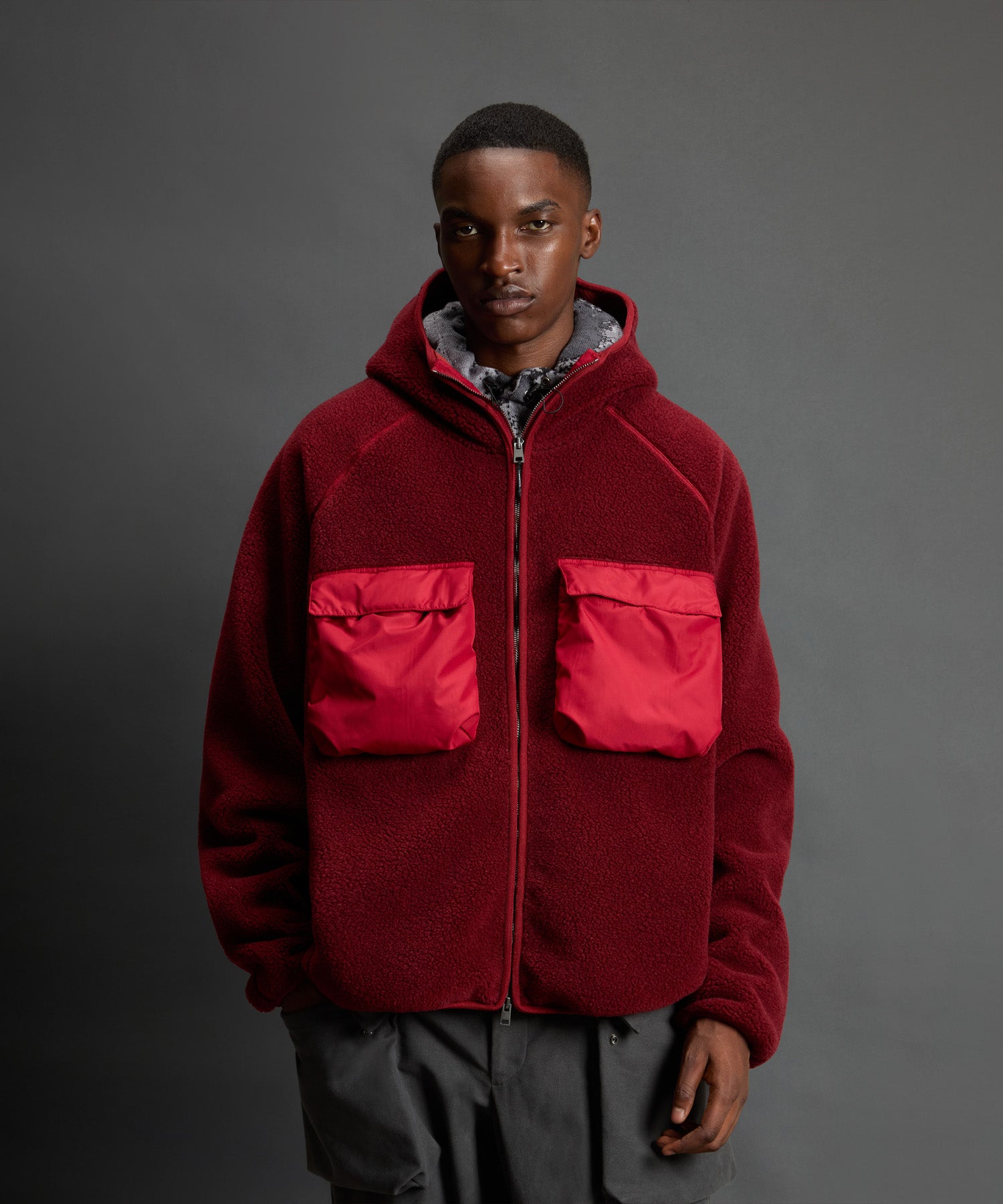 Todd Snyder x Woolrich Sherpa Fleece Quilted Full-Zip Jacket - Image 2