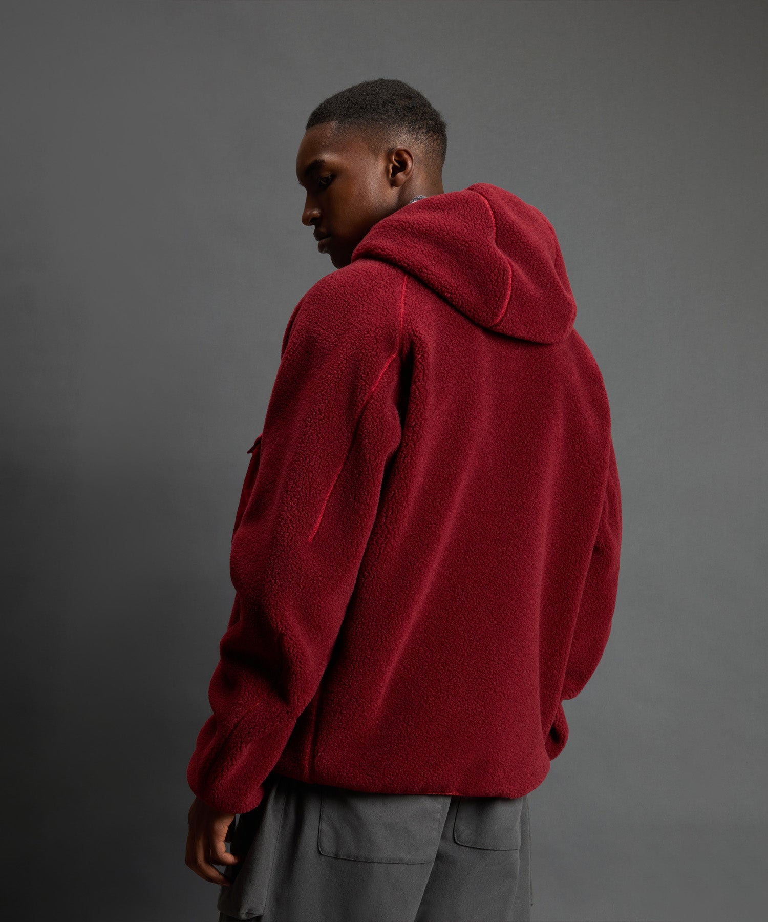 Todd Snyder x Woolrich Sherpa Fleece Quilted Full-Zip Jacket - Image 4