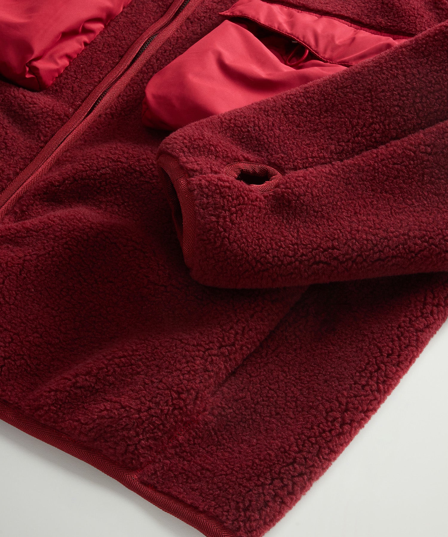 Todd Snyder x Woolrich Sherpa Fleece Quilted Full-Zip Jacket - Image 7