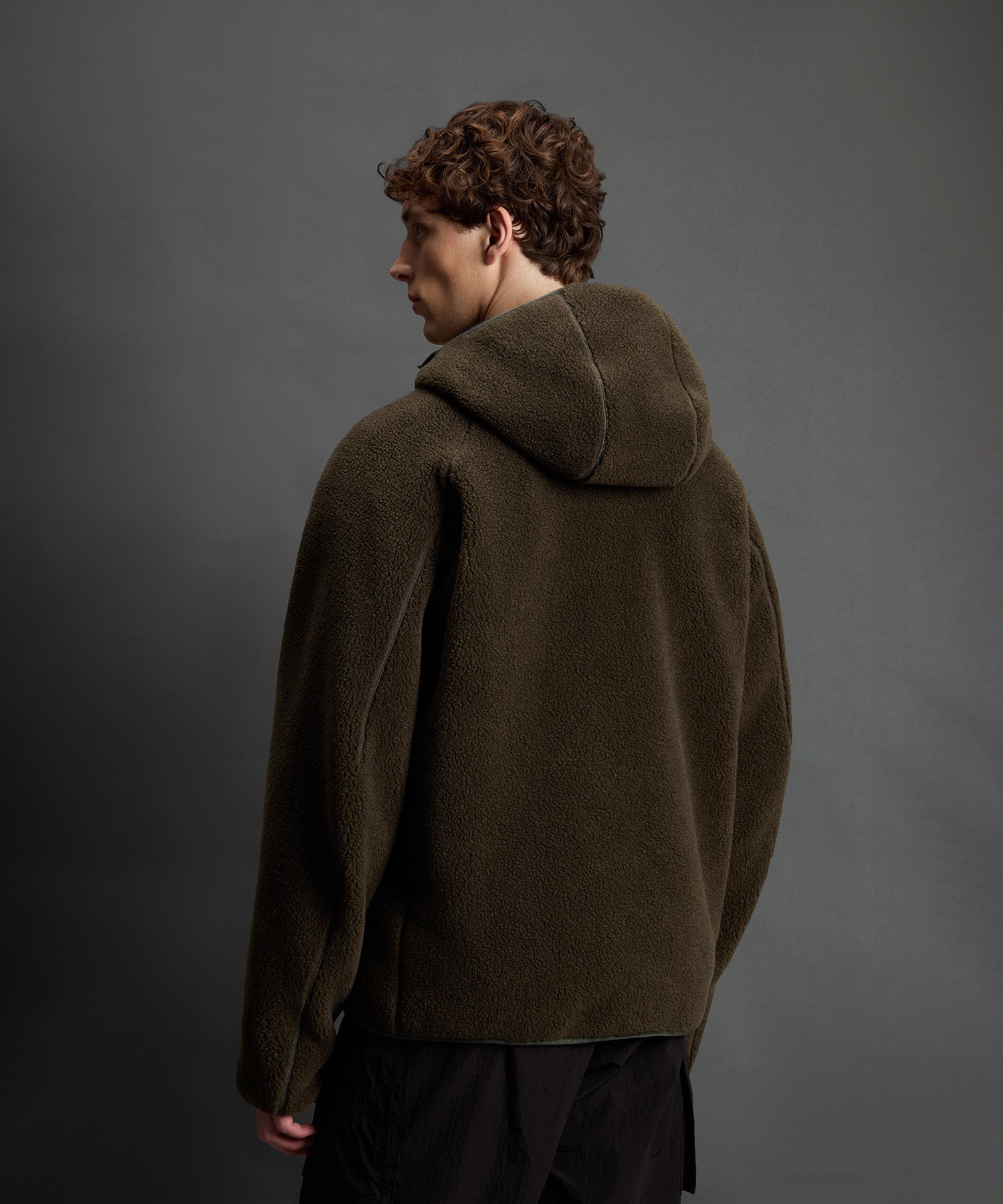 Todd Snyder x Woolrich Sherpa Fleece Quilted Full-Zip Jacket - Image 4