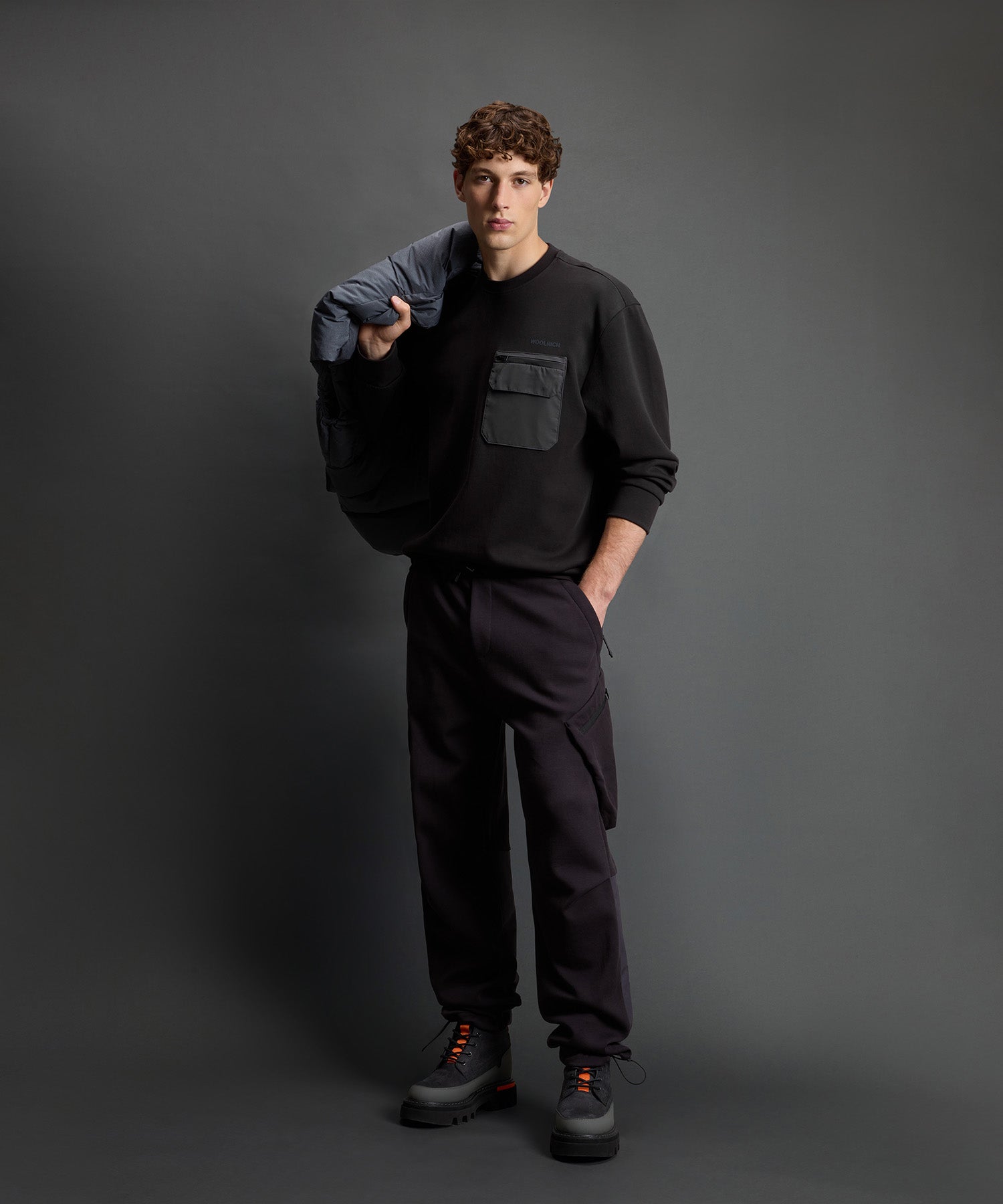 Todd Snyder x Woolrich Tech Fleece Crewneck - Image 3