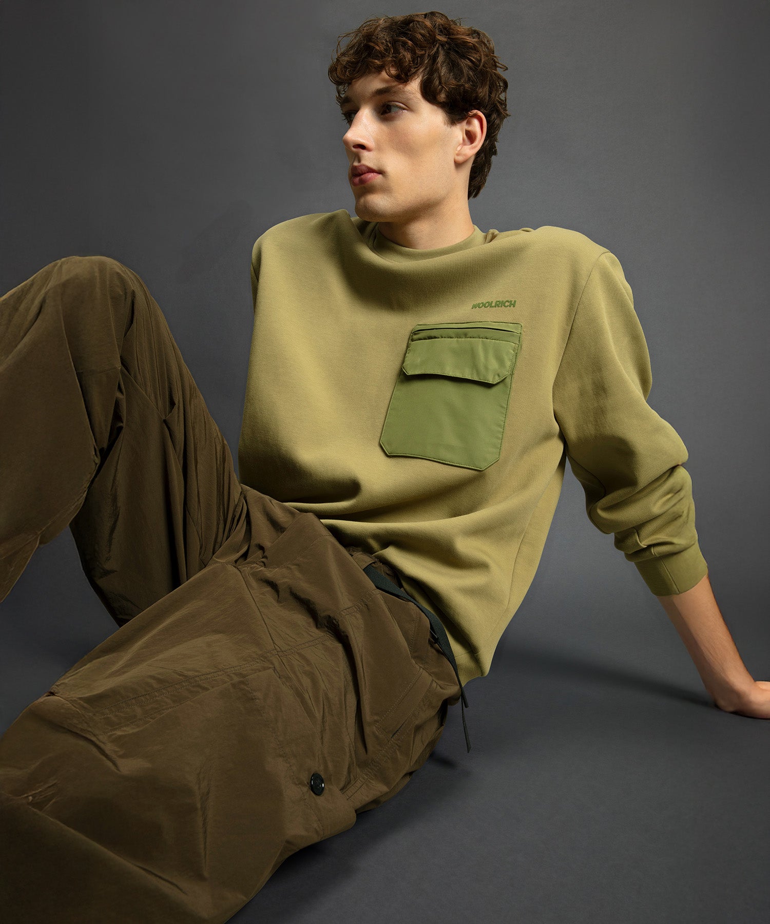 Todd Snyder x Woolrich Tech Fleece Crewneck - Image 5